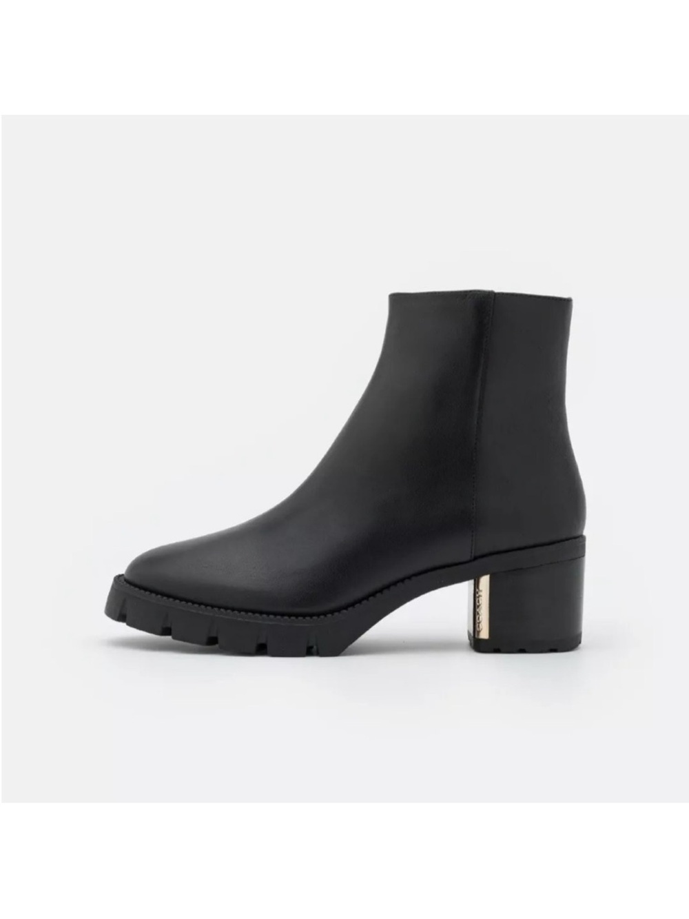 Coach Chrissy Leather Bootie 7.5 - Picture 2 of 14